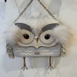 Kate Spade Star Bright Owl Mini Jocelyn Clutch